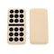 WE Games Double Nine Dominoes with Canvas Bag - Ivory Color Tiles, Club Size